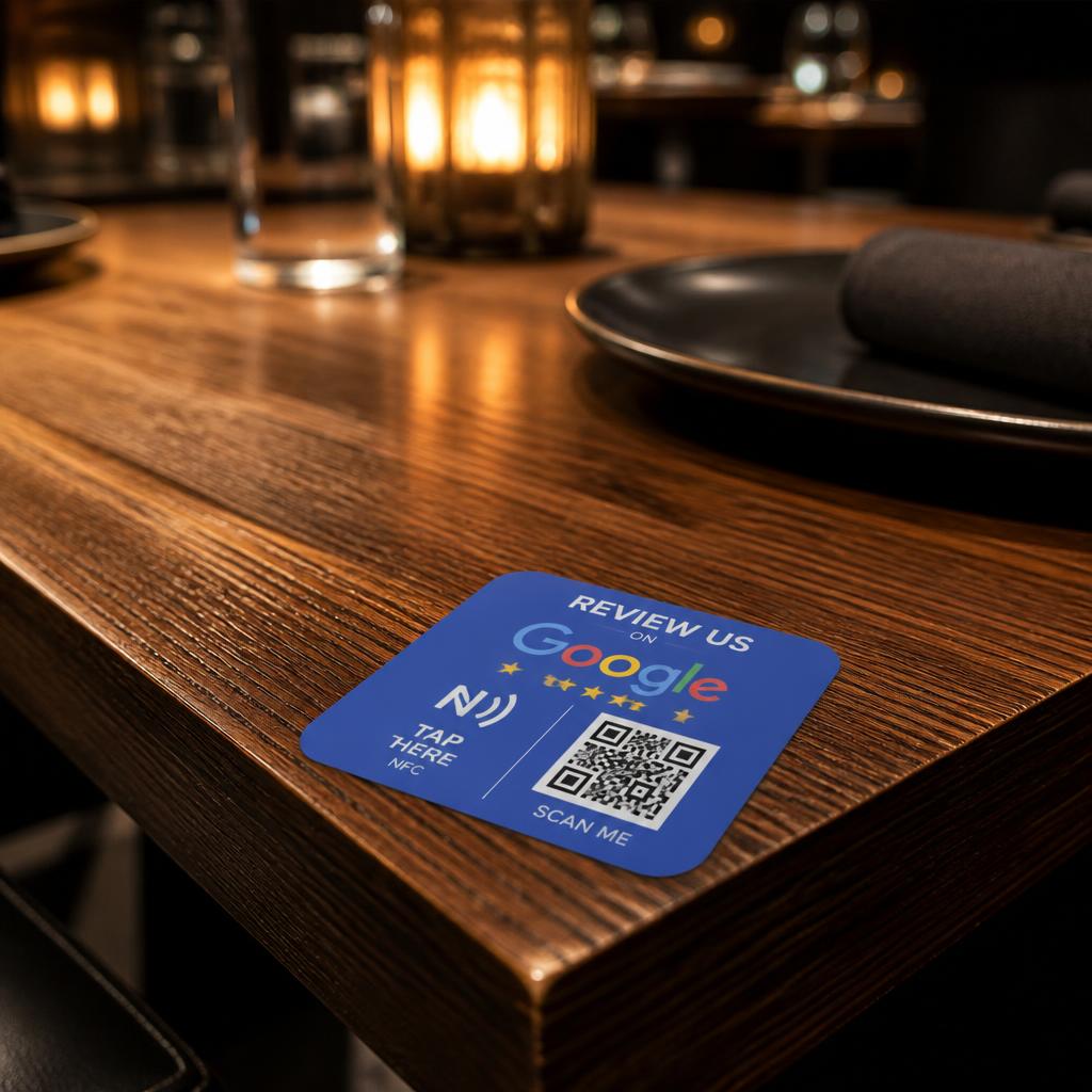 Quadratischer NFC-Sticker